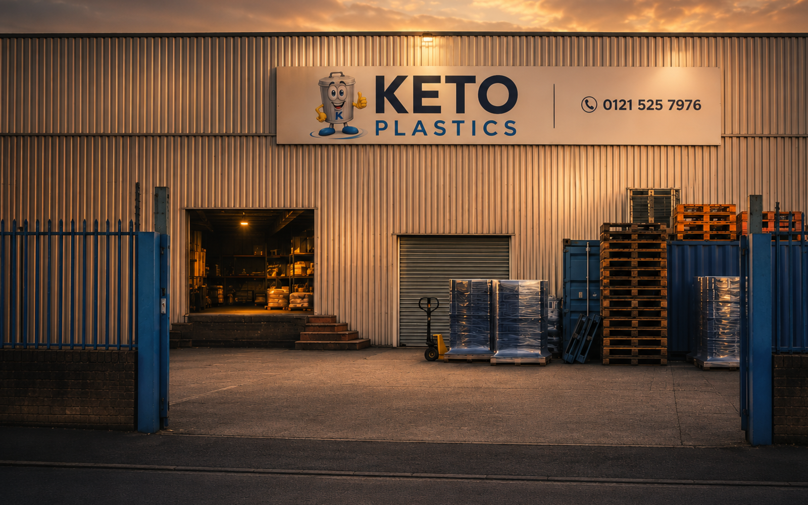 Keto Plastics warehouse and premises in West Bromwich